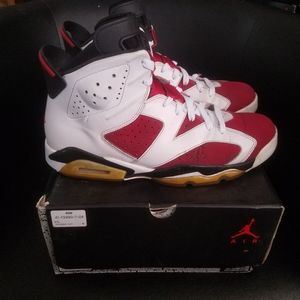 Jordan retro 6 carmine